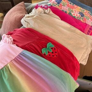 Batch of Colorful Toddler Summer Dresses